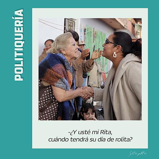 -¿Y usté mi Rita, cuándo será su día de rolita?