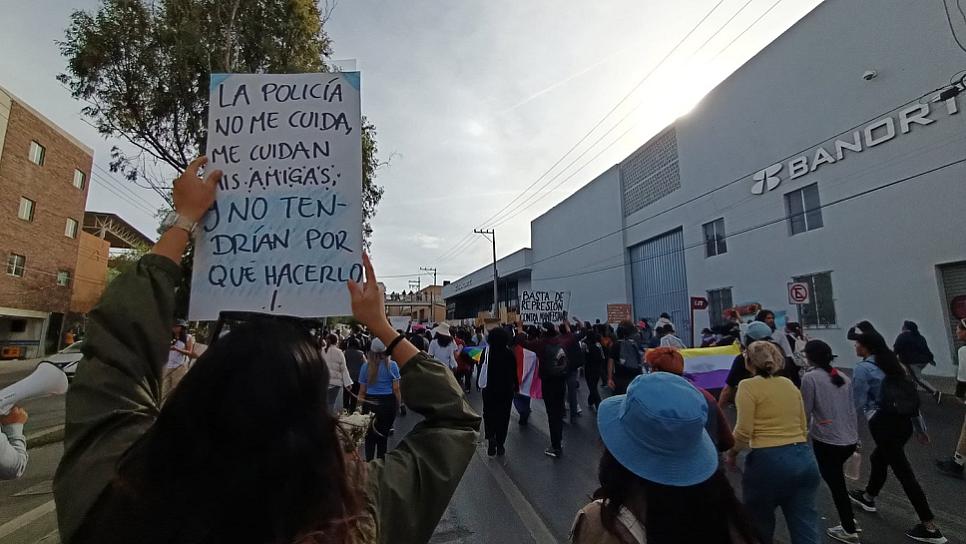 ZACATECANOS EXIGEN JUSTICIA TRAS REPRESIÓN DEL 8M 