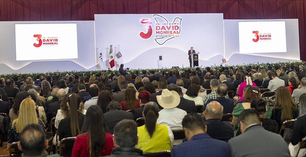 ZACATECAS AVANZA POR EL CAMINO CORRECTO: DAVID MONREAL