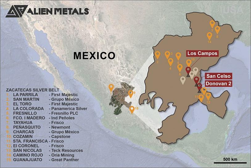 ZACATECAS, EN LA MIRA DE EMPRESAS DE EXPLORACIÓN Y DESARROLLO DE MINERALES 