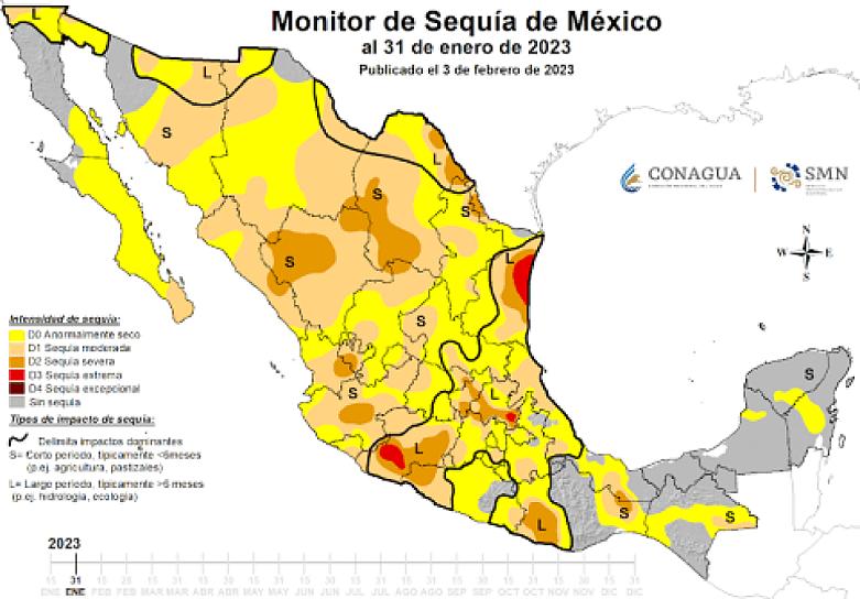 ZACATECAS, ENTRE LOS ESTADOS MÁS AFECTADOS POR SEQUÍA 
