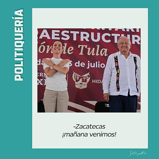 -Zacatecas ¡mañana venimos!   