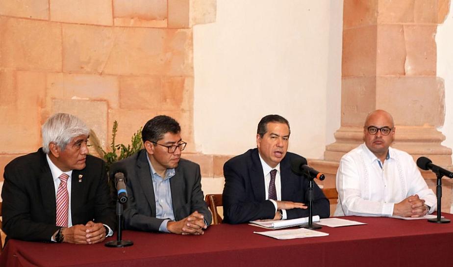  ZACATECAS POR DEBAJO DE LA MEDIA NACIONAL EN INCIDENCIA DELICTIVA: RICARDO MEJÍA BERDEJA