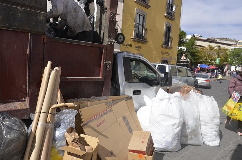 ZACATECAS PRODUCE 240 TONELADAS DIARIAS DE DESPERDICIOS