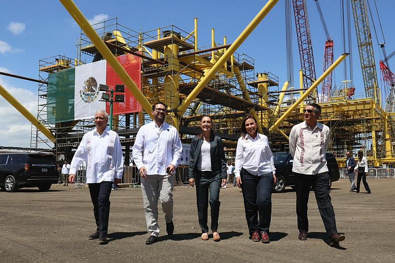 PLANTEA SHEINBAUM AUMENTAR PRODUCCIÓN DE GAS Y RENOVABLES