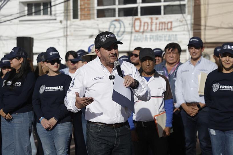 IMPULSA FRESNILLO EL PROGRAMA "JUNTOS TE ATENDEMOS" EN LA COLONIA MINERA