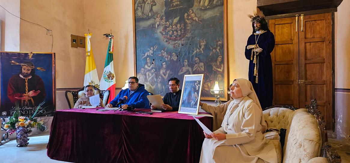 PRESENTAN PROGRAMA DE SEMANA SANTA 2026 Y CELEBRACIÓN DEL DIVINO PRESO EN FRESNILLO