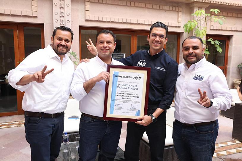 IMPULSA PAN A MIGUEL VARELA COMO COORDINADOR ESTATAL RUMBO A 2027