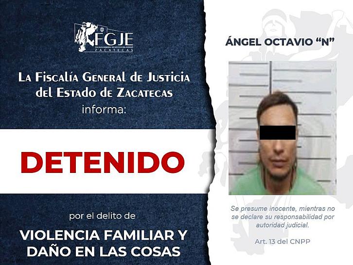 CUMPLIMENTA FGJEZ ÓRDENES CONTRA SEIS PERSONAS EN ZACATECAS