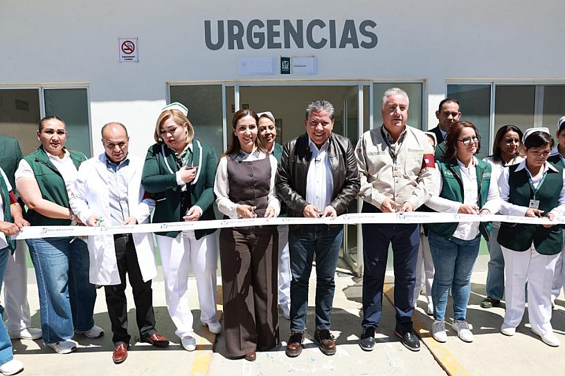 INAUGURA DAVID MONREAL NUEVO QUIRÓFANO Y ANUNCIA IMPORTANTE AVANCE EN SALUD EN JUAN ALDAMA