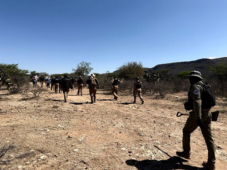 REALIZAN CÉLULAS DE BÚSQUEDA PROSPECCIÓN EN VILLANUEVA POR PERSONAS DESAPARECIDAS
