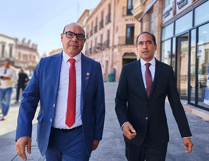 REAFIRMAN PEPE SALDÍVAR Y ÁNGEL ROMÁN SU COMPROMISO CON EL MUNICIPIO DE GUADALUPE