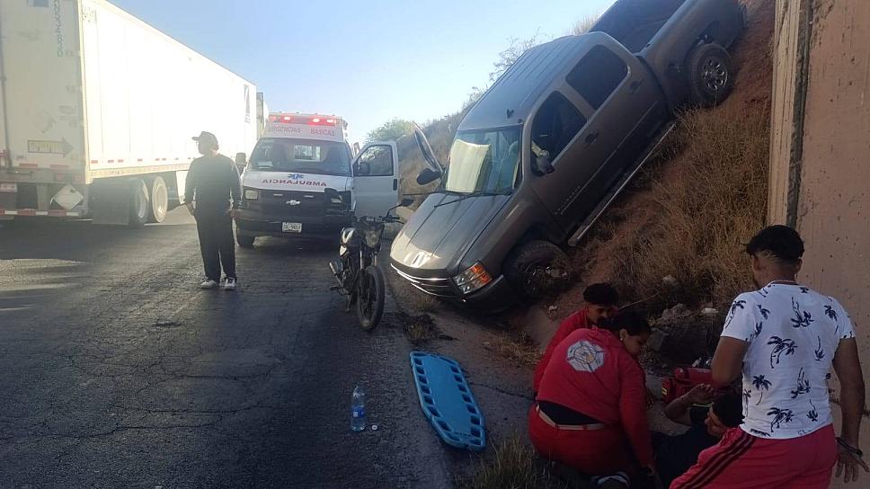 DEJA UN HERIDO ACCIDENTE EN RÍO GRANDE