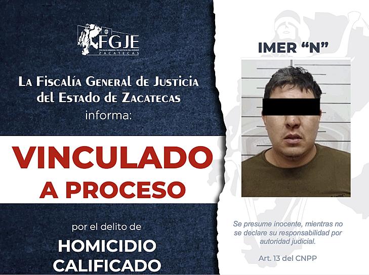 VINCULAN A PROCESO A IMER “N” POR HOMICIDIO