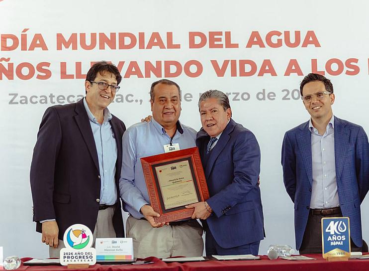 SUPERA DAVID MONREAL DOTACIÓN DE AGUA POTABLE