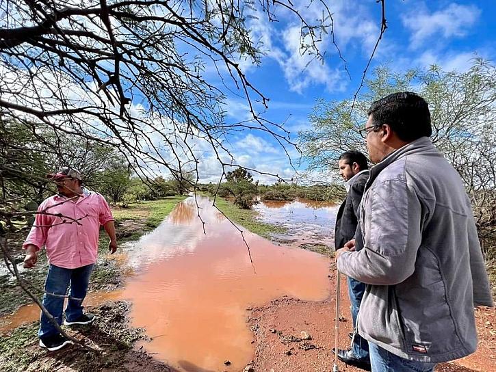 AFECTAN LLUVIAS COMUNIDADES DE FRESNILLO