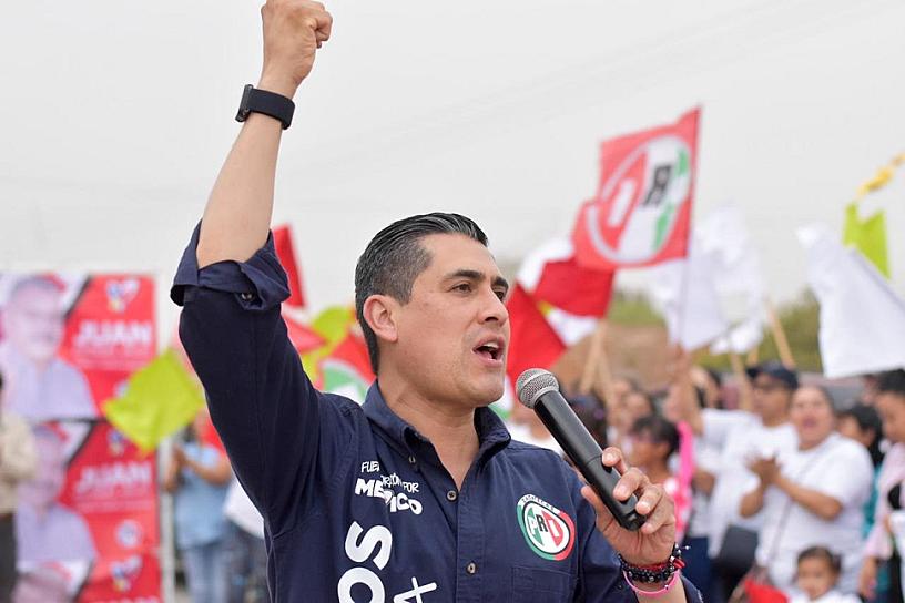 AGRADECE CARLOS PEÑA EL BUEN TÉRMINO DE LA CAMPAÑA