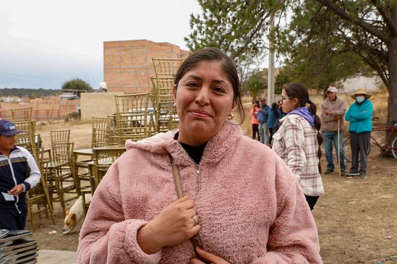 AGRADECEN POBLADORES DE MONTE ESCOBEDO PENSIONES DEL BIENESTAR 