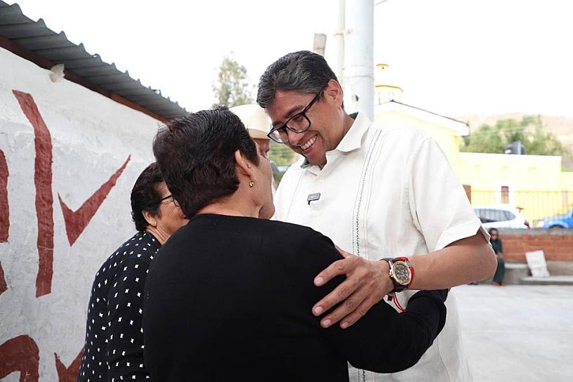 AGREDECE SAÚL MONREAL APOYO EN GIRA POR MUNICIPIOS