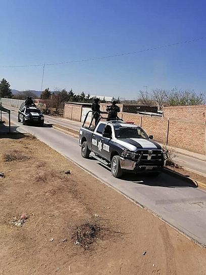 AGREDEN A POLICÍAS MUNICIPALES EN NORIA DE ÁNGELES