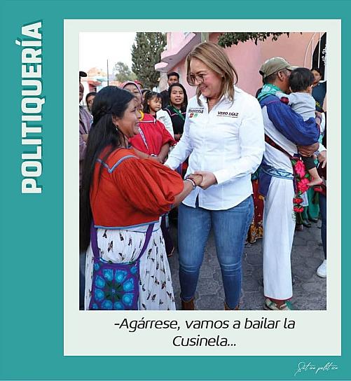 - Agárrese, vamos a bailar la Cusinela...