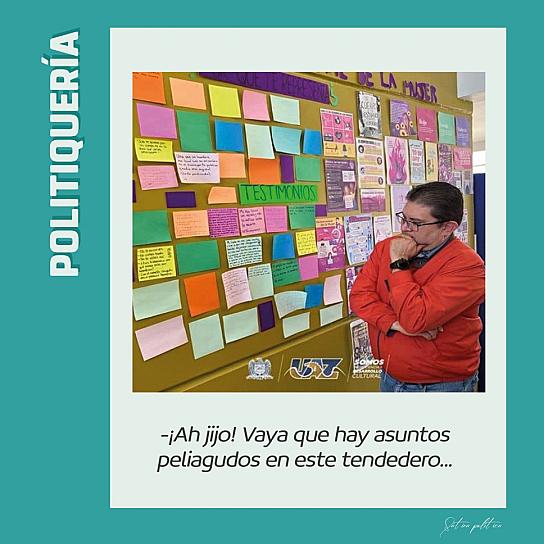 -¡Ah jijo! Vaya que hay asuntos peliagudos en este tendedero...