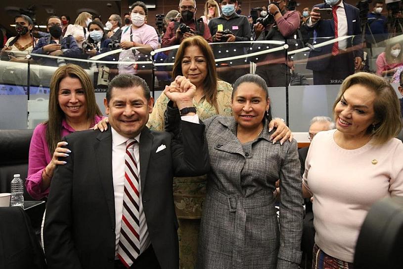 ALEJANDRO ARMENTA, NUEVO PRESIDENTE DE LA MESA DIRECTIVA DEL SENADO