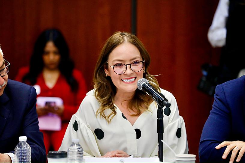 RESPALDA VERO DÍAZ PLAN B; APRUEBAN REFORMA EN COMISIONES