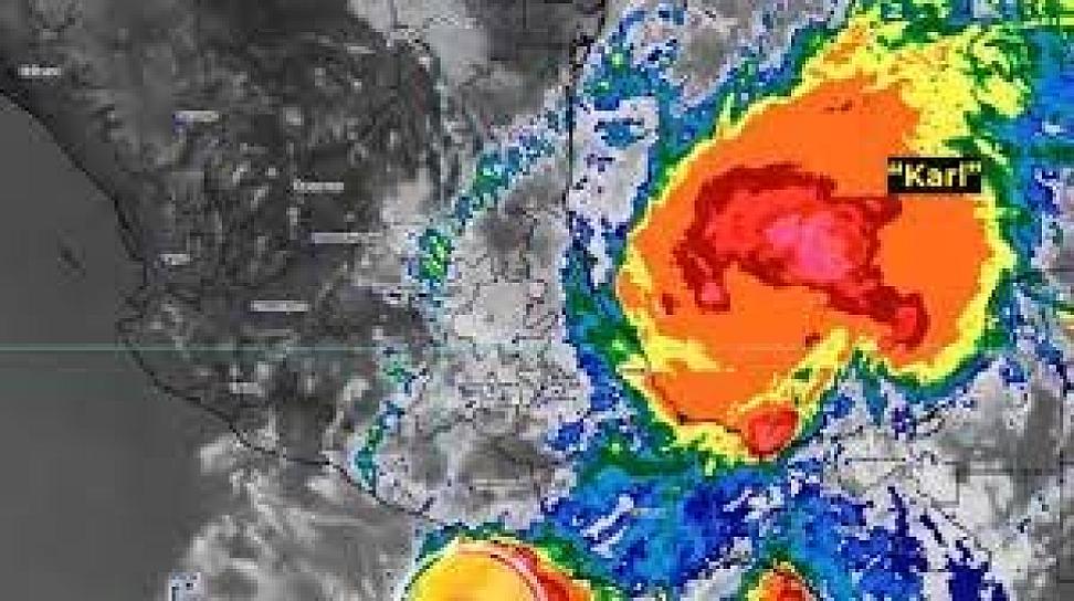 ALERTA POR CICLÓN TROPICAL "KARL"