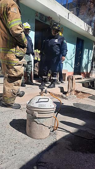 ALERTA POR FLAMAZO EN UNA VIVIENDA 