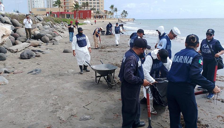 FUERTES ACCIONES PARA MITIGAR CONTAMINACIÓN POR HIDROCARBUROS EN EL GOLFO DE MÉXICO