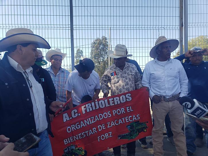 AMENAZAN PRODUCTORES CON BOICOTEAR VISITA PRESIDENCIAL EN ZACATECAS