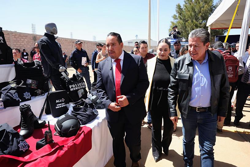 ANUNCIA DAVID MONREAL UNA INVERSIÓN HISTÓRICA DE 187.5 MILLONES DE PESOS EN SEGURIDAD PARA LA REGIÓN CENTRO