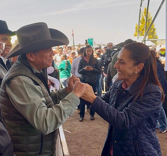 DESTACA CARLOS PUENTE EL PROGRESO Y LA JUSTICIA SOCIAL DEL GOBIERNO DE CLAUDIA SHEINBAUM EN ZACATECAS