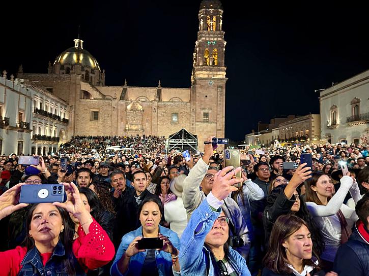 INAUGURAN ARTE Y MÚSICA EL 40 FESTIVAL CULTURAL ZACATECAS 2026