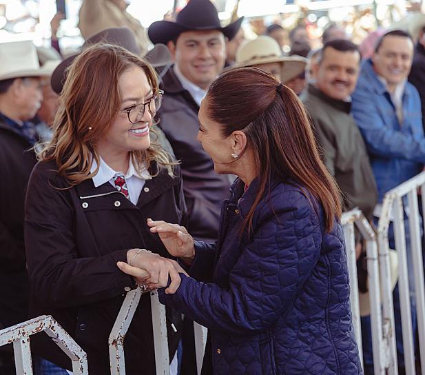 DESTACA VERO DÍAZ AVANCES EN CAMPO Y BIENESTAR TRAS VISITA DE SHEINBAUM A ZACATECAS