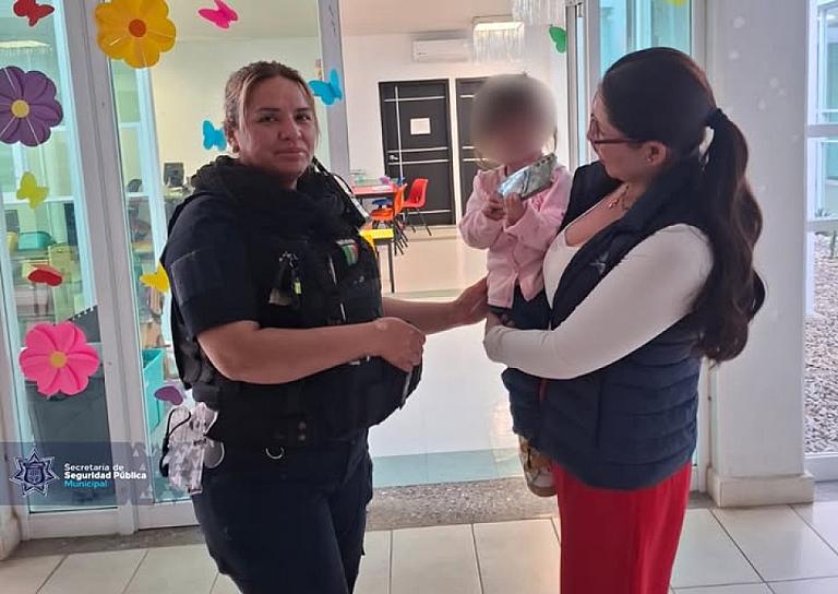 RESGUARDAN A MENOR DE EDAD POR PRESUNTA NEGLIGENCIA PARENTAL   