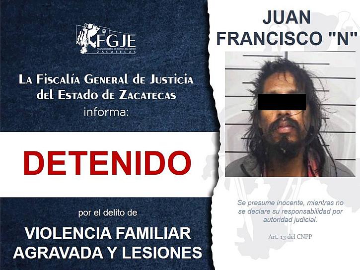 CUMPLIMENTAN FGJEZ Y MESA DE PAZ ÓRDENES A TRES PERSONAS