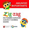 ANUNCIA ZIGZAG CIERRE TEMPORAL EN SEMANA SANTA