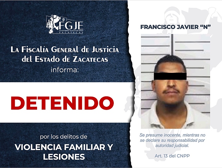 FGJEZ Y MESA DE PAZ CUMPLIMENTAN ÓRDENES DE APREHENSIÓN   