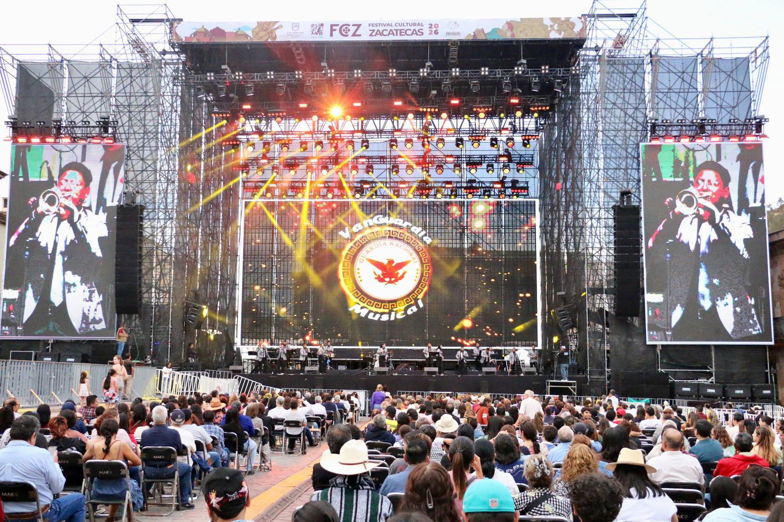 FORTALECE LA MÚSICA DE LA GN LA PAZ Y CONFIANZA CIUDADANA EN EL 40 FCZ 2026