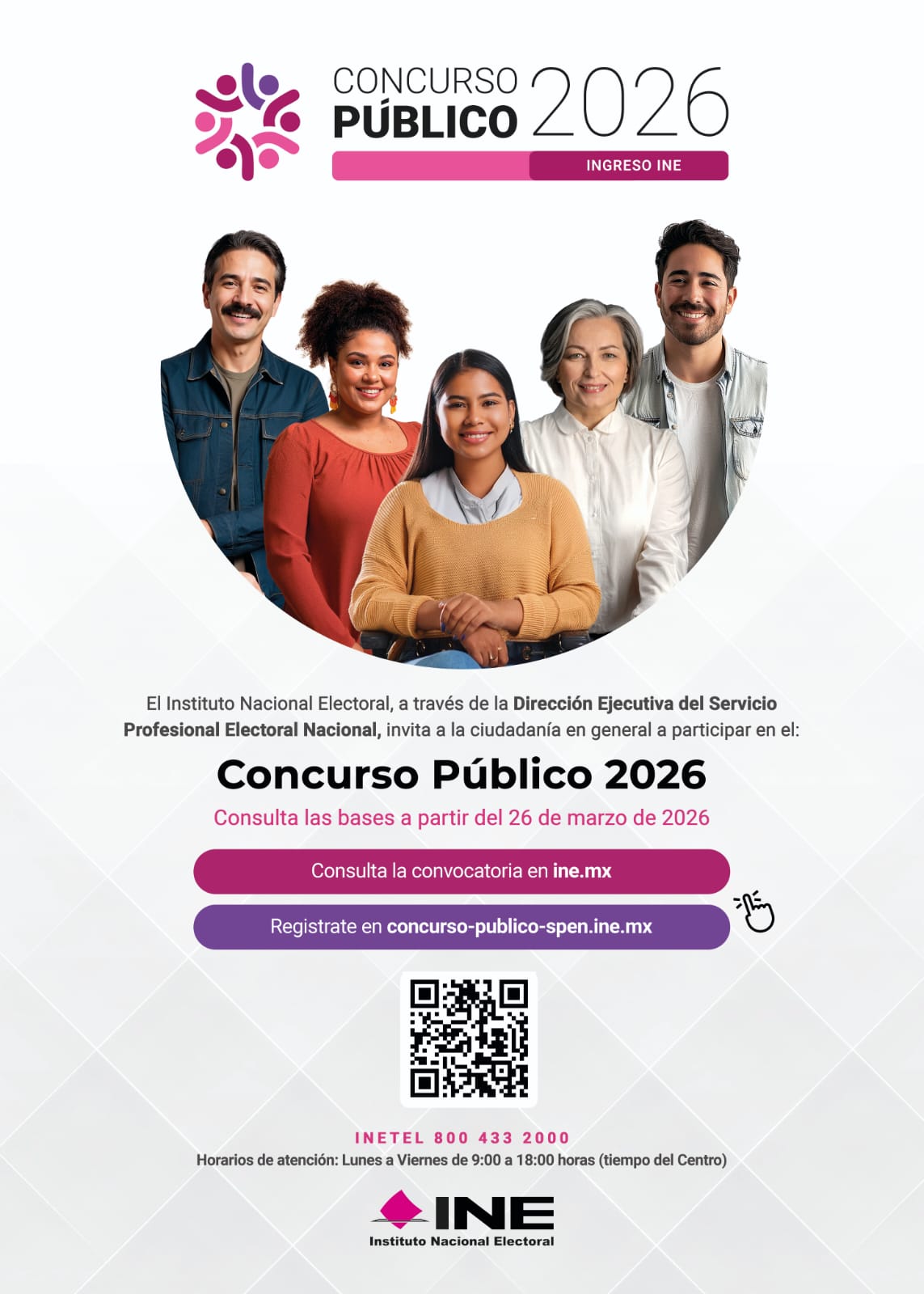 ABRE INE CONVOCATORIA PARA SERVICIO ELECTORAL