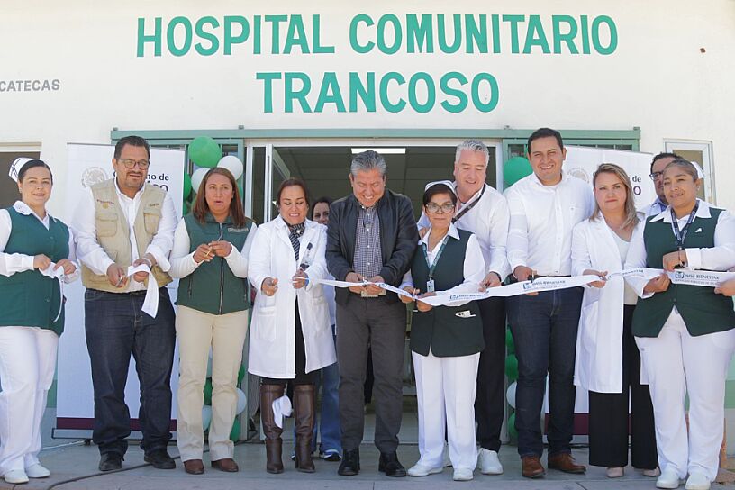 DESTACA DAVID MONREAL AVANCES EN SALUD ESTATAL