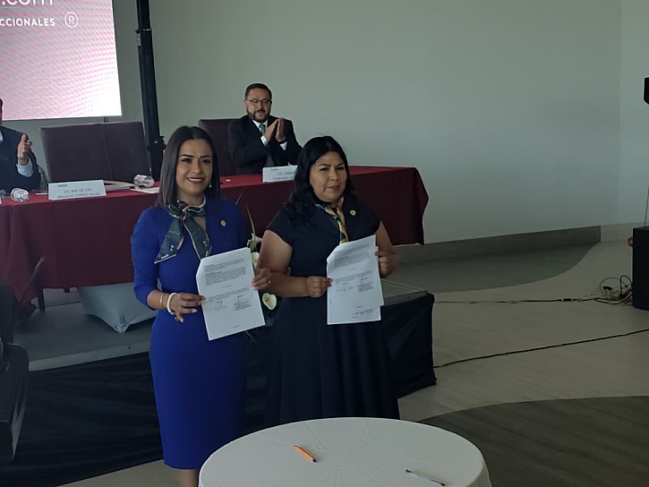 ASUME MARÍA CORTÉS PRESIDENCIA DE AMPI ZACATECAS