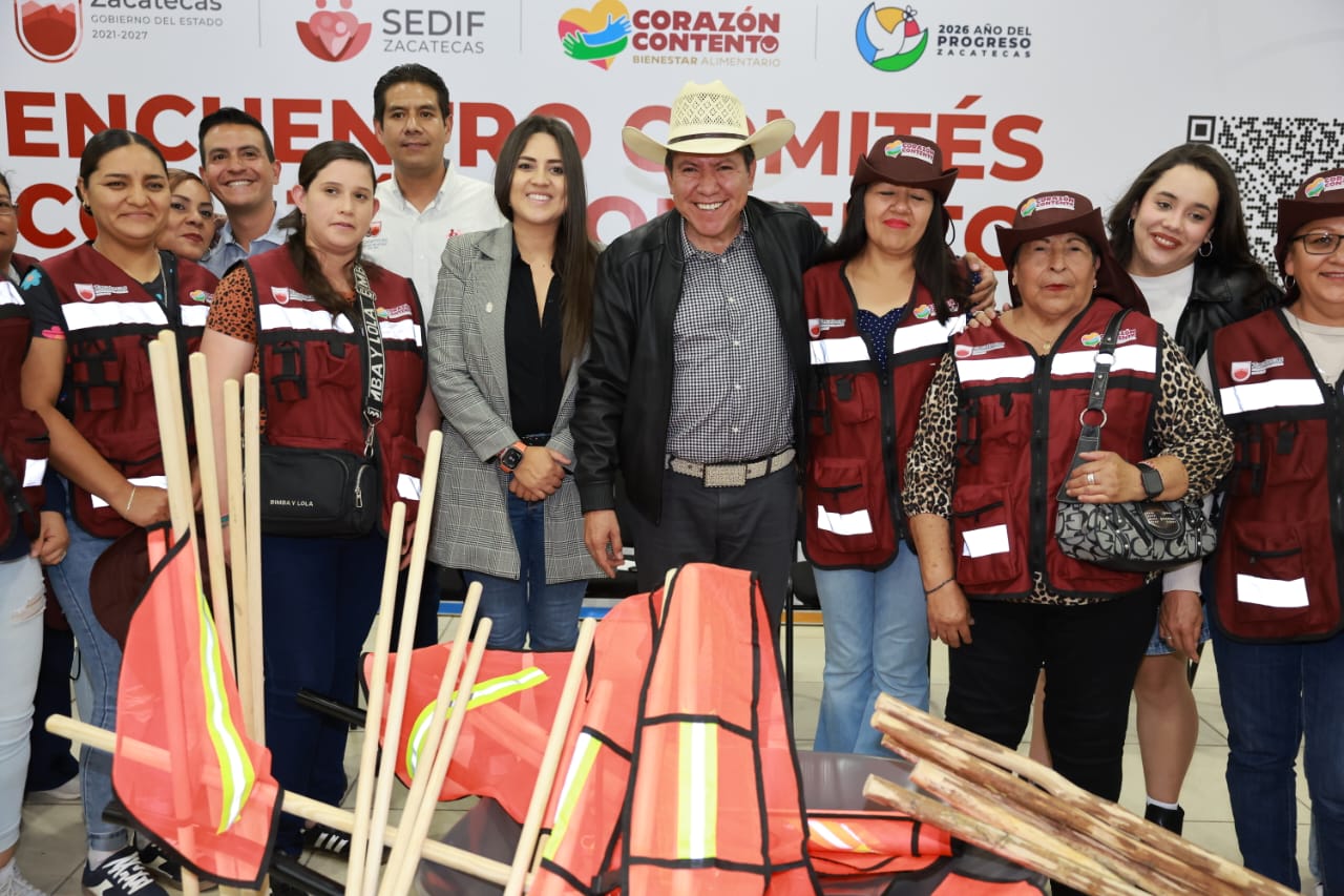REFUERZA DAVID MONREAL EL PROGRAMA CORAZÓN CONTENTO EN LA REGIÓN CENTRO DE ZACATECAS