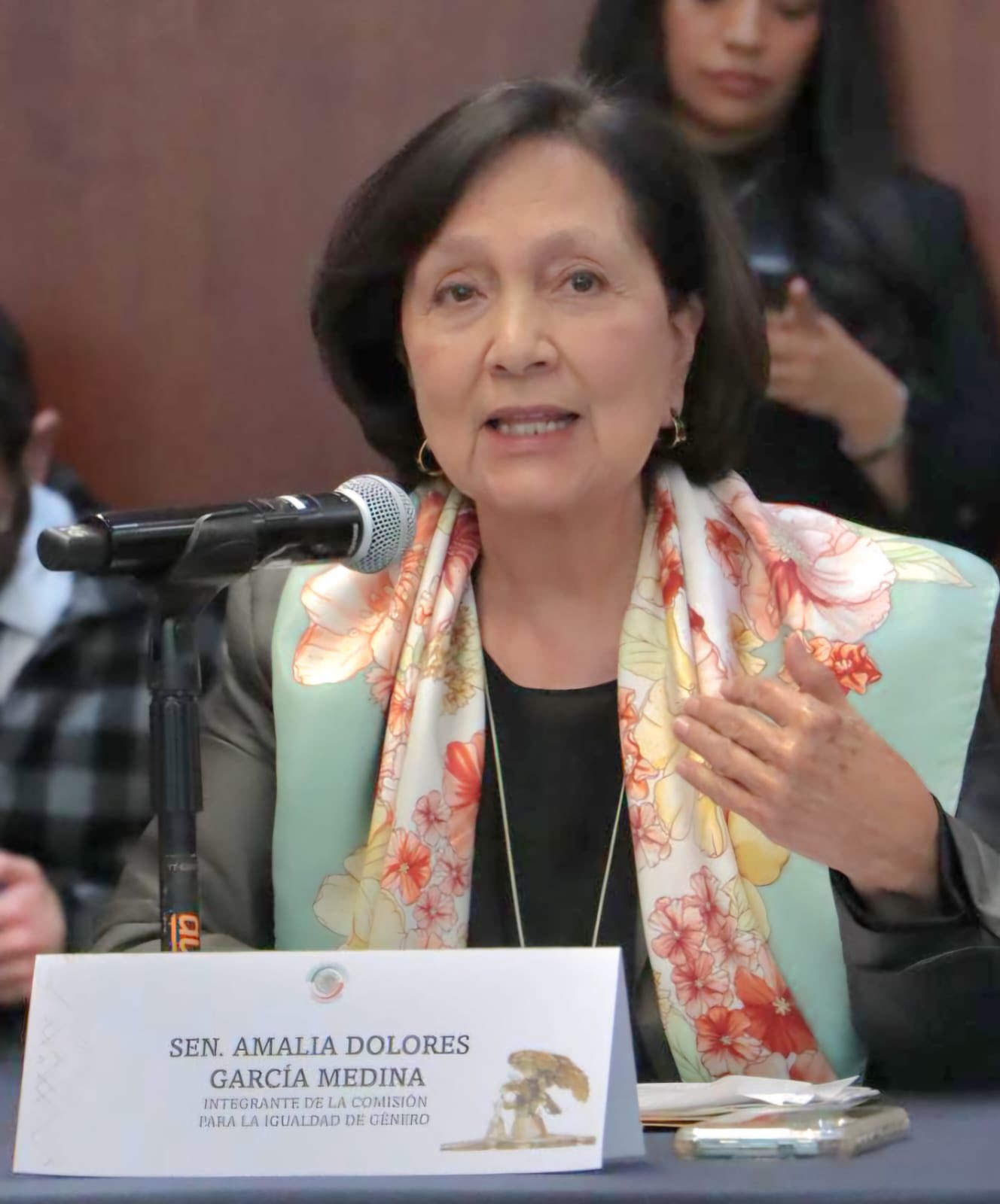 RESPALDA AMALIA GARCÍA POLÍTICA EXTERIOR Y COMBATE AL FEMINICIDIO   