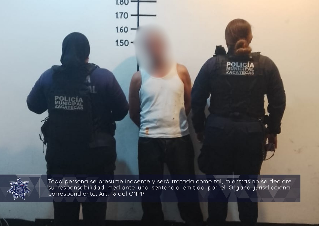 DETIENEN A HOMBRE POR VIOLENCIA FAMILIAR Y DAÑOS MATERIALES EN LAS HUERTAS