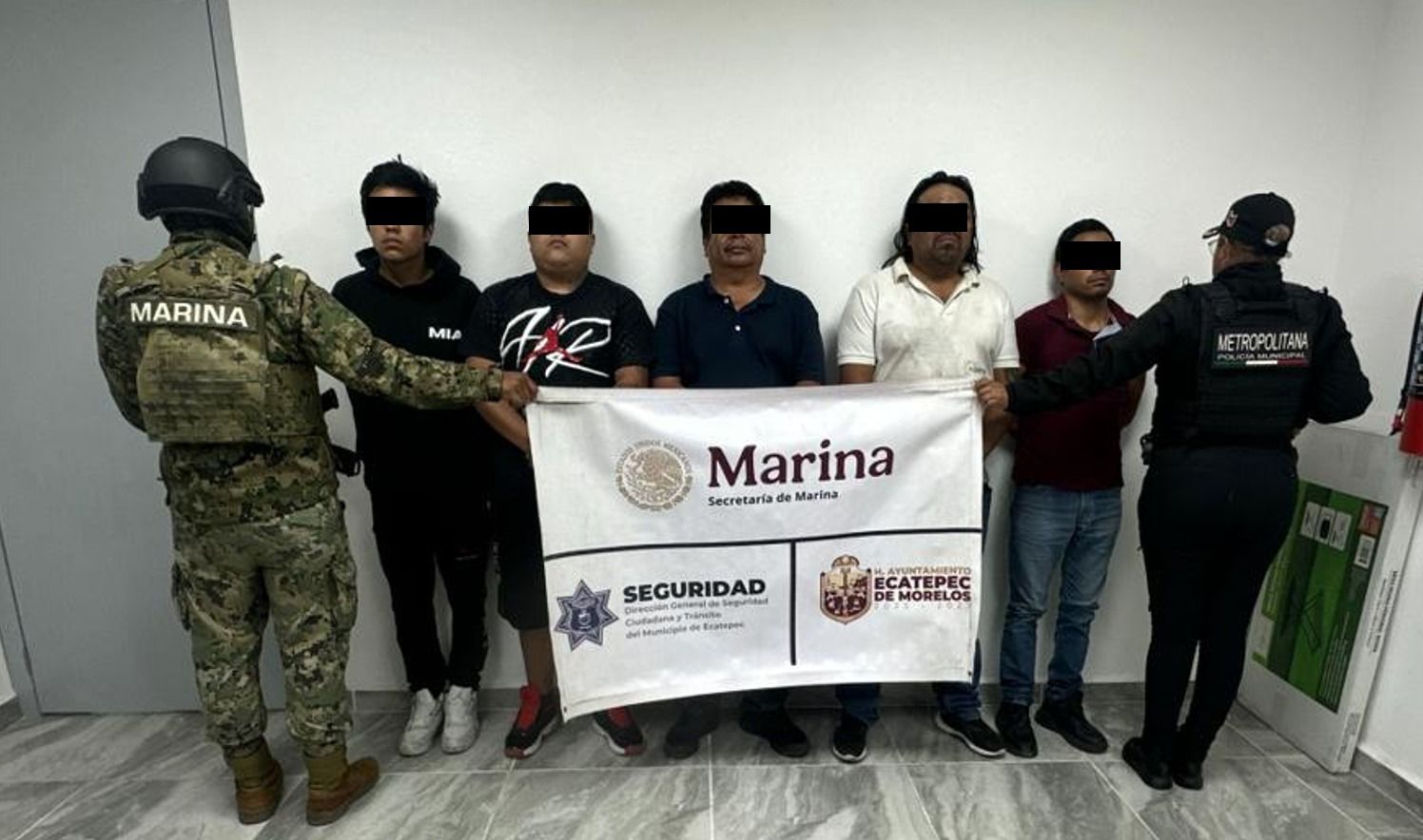 CAPTURAN A 22 PRESUNTOS DELINCUENTES EN ESTADO DE MÉXICO   