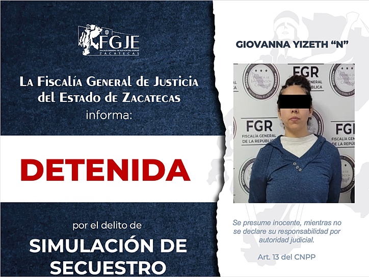 PERMITE COOPERACIÓN BINACIONAL LA DETENCIÓN DE MUJER EN ESTADOS UNIDOS