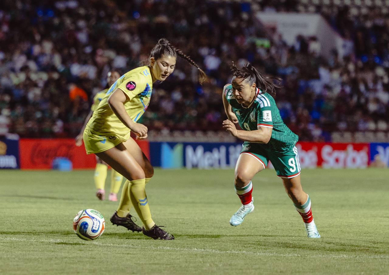 GOLEA 9-0 SELECCIÓN MEXICANA FEMENIL A ISLAS VÍRGENES EN ZACATECAS RUMBO AL MUNDIAL DE BRASIL 2027